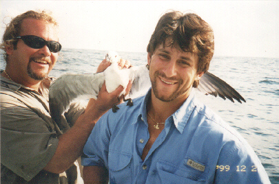 Captain Sean and First Mate Vinnie